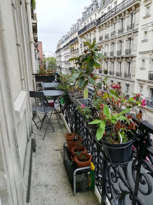Balcony and view
