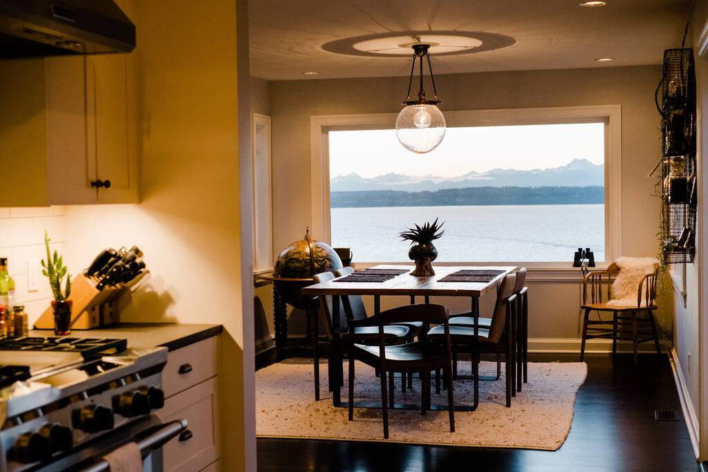 Large dining room table (hand crafted by my friends and I)