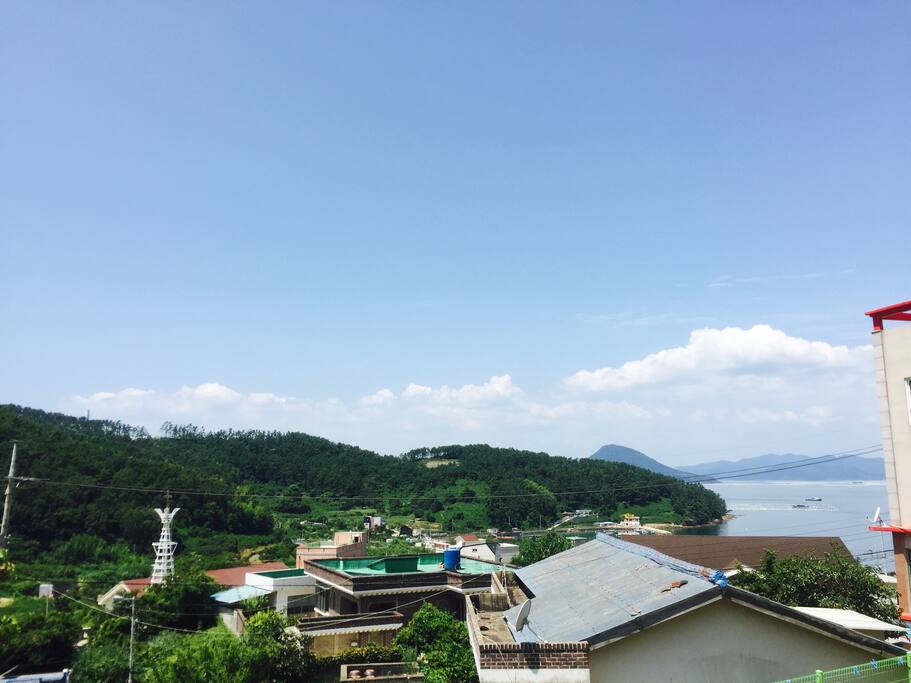 시원하게 탁트인 경치