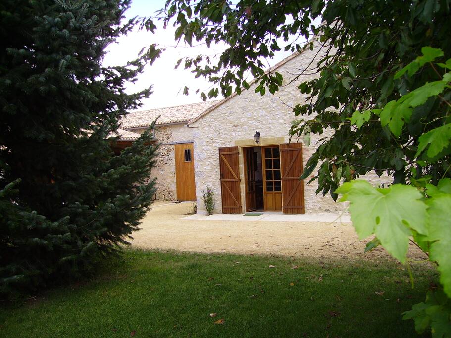 vue sur le jardin