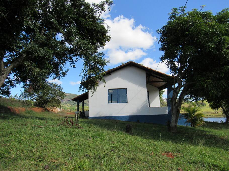 Vista externa da sala
