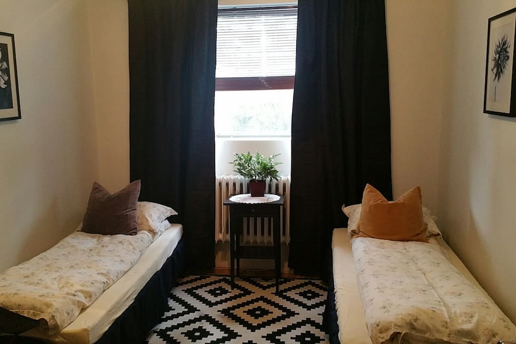 2.Beds,3rd can be added in between.Flexible Check-In Time. Contact us for information