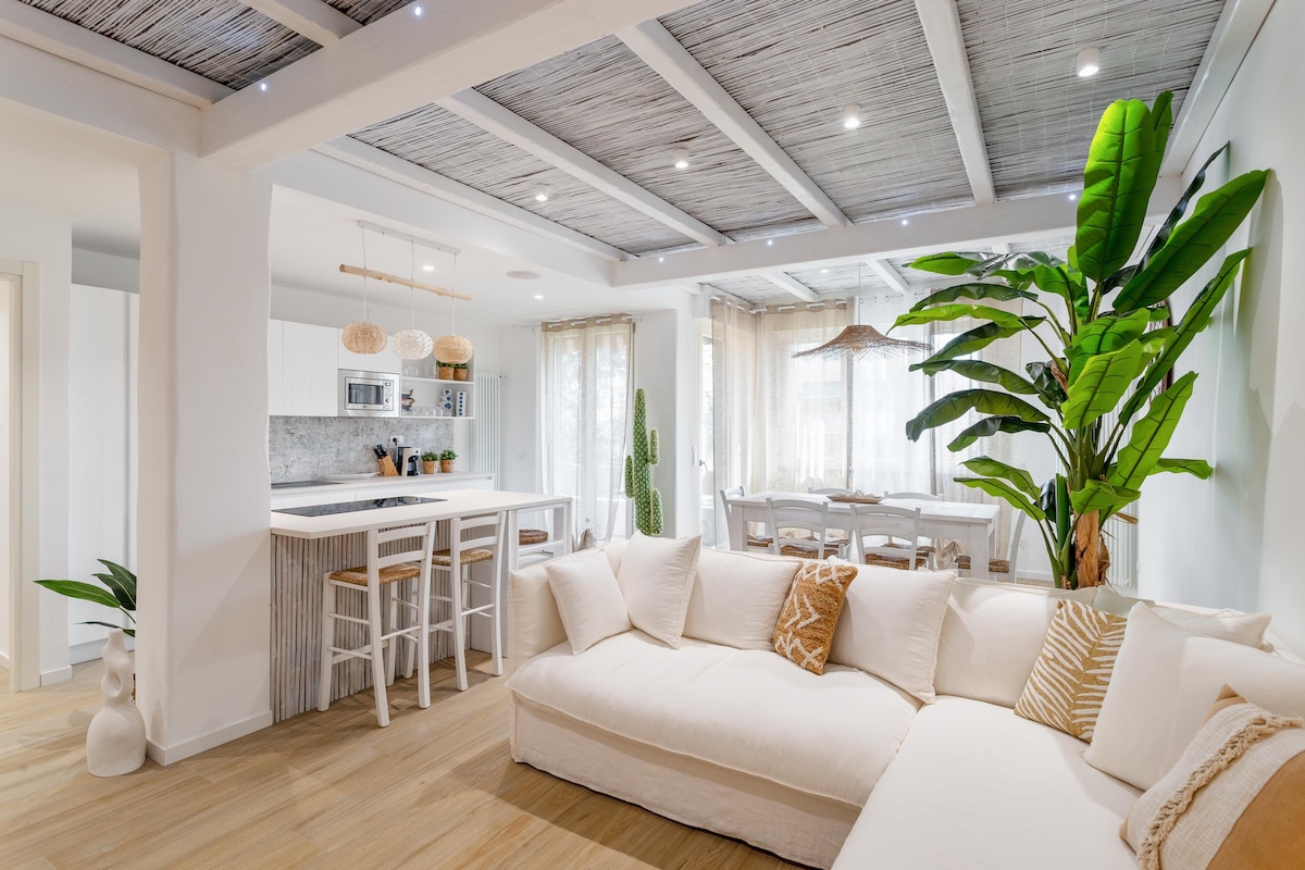 Top Airbnb: Home Luxury - Greek and marine style apartment à Massa