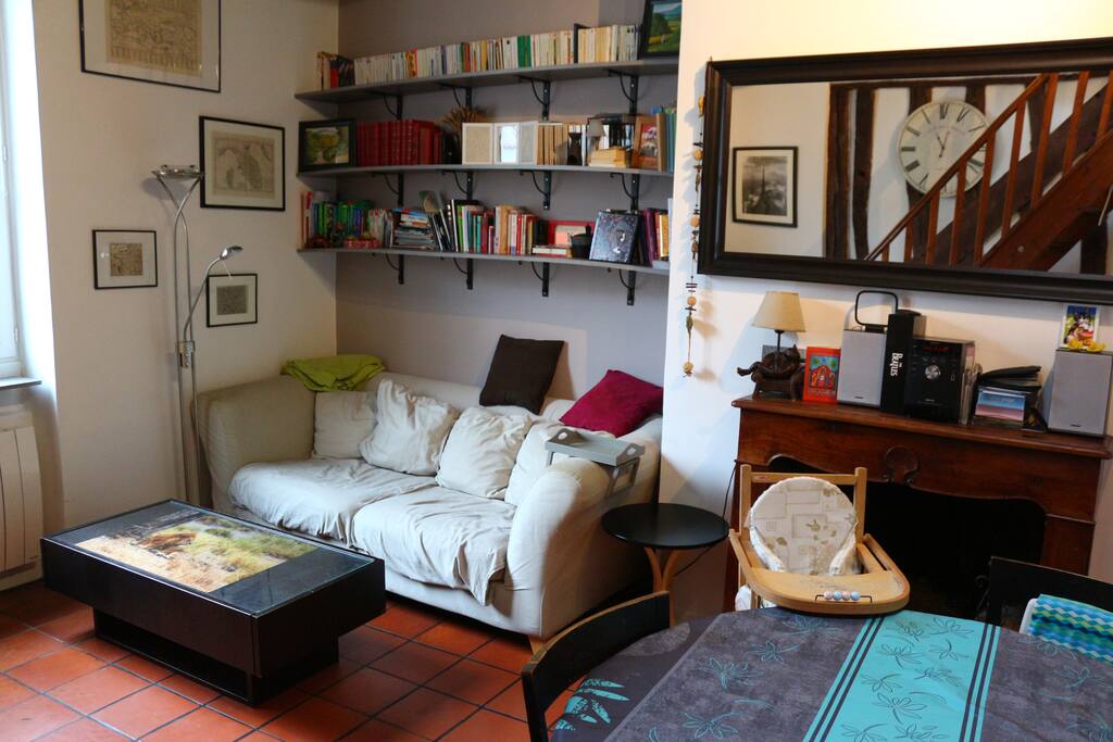 Le séjour, côté salon
