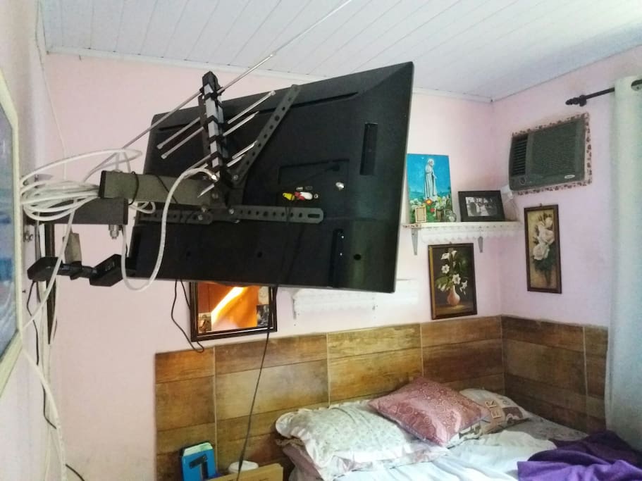 quarto para casal, com ar condicionado