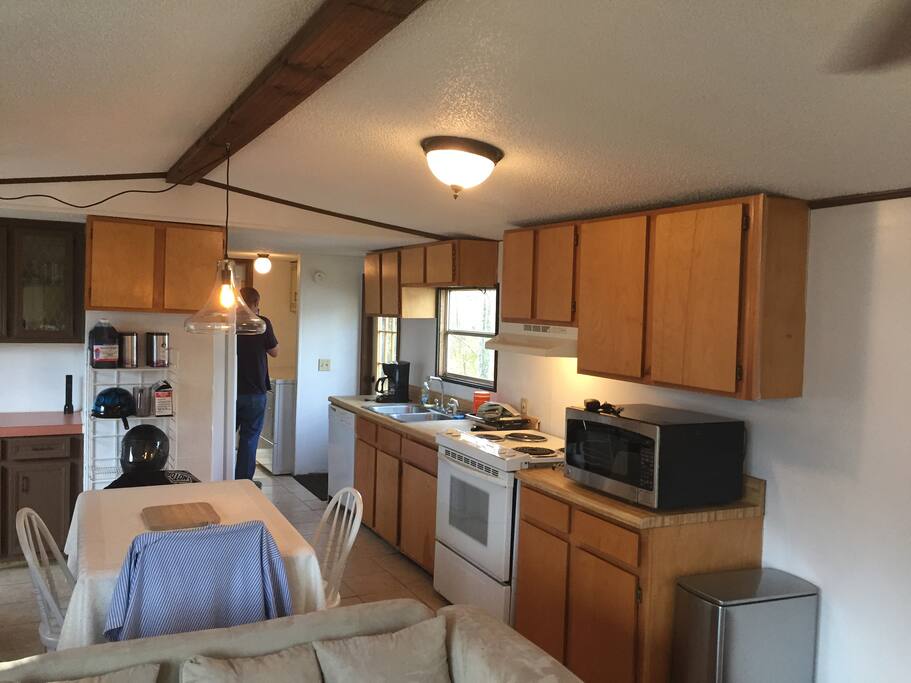 Modern kitchen area