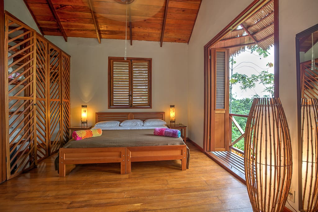 Bedroom with King Bed and Private Bathroom