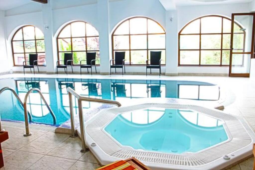 Heated indoor pool