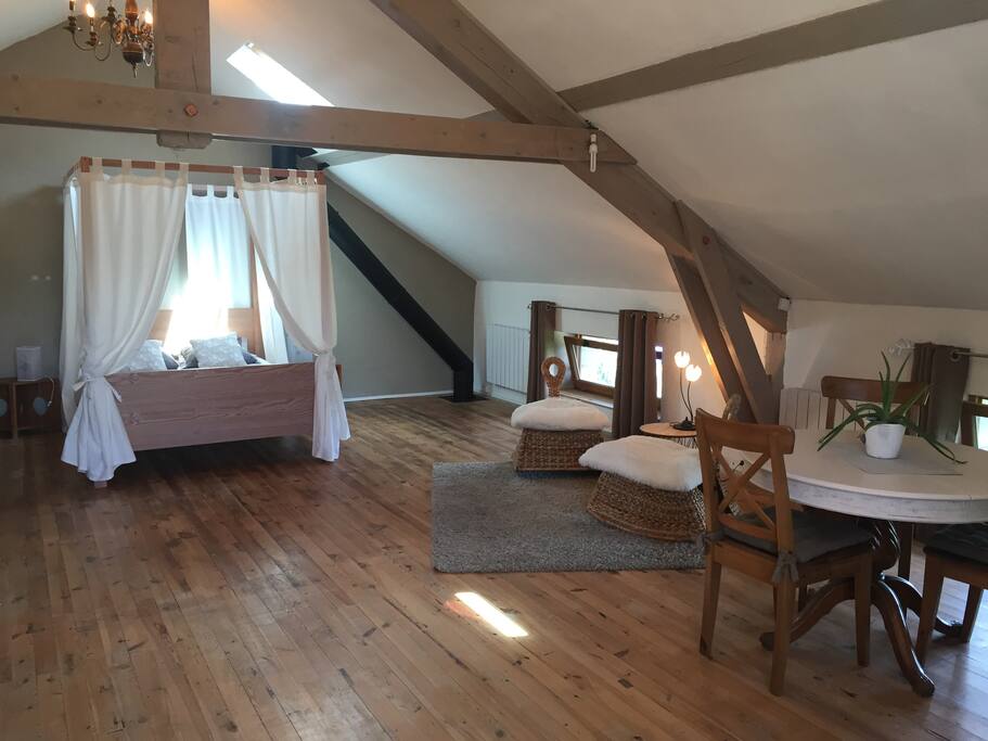 Chambre spacieuse