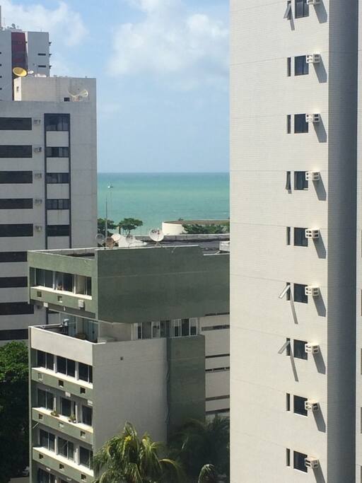 Praia de Boa Viagem vista da sala