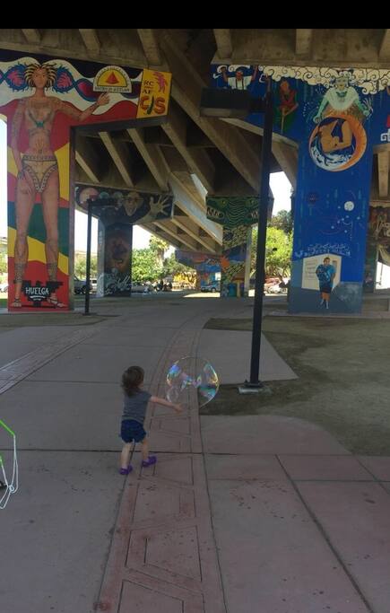 Historic Chicano Park 0.8 miles away