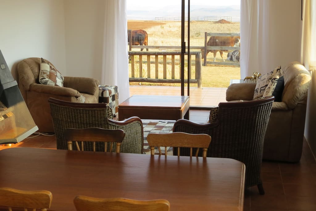 lounge area 2 bedroomed cottage
