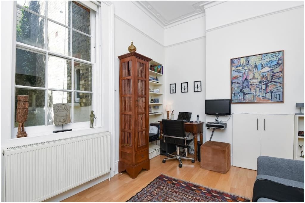 Home office corner.