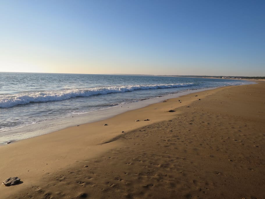 A 800 mètres de la plage