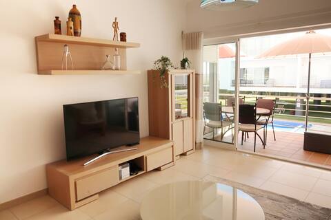 Top performing Airbnb: Ria Formosa Waterfront Apt | Pool + Beach 300m in Fuseta