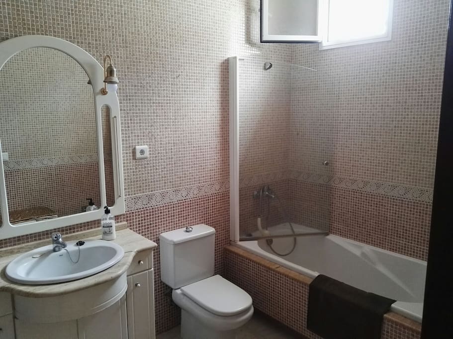 baño compartido