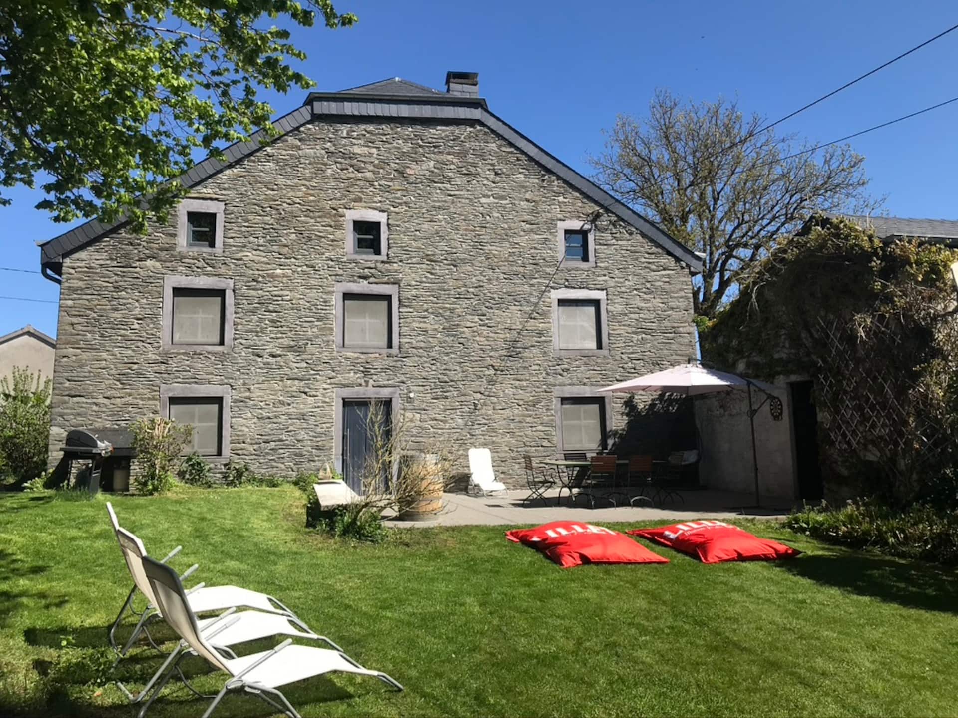 Ardennes: modern farm Bastogne Houffalize