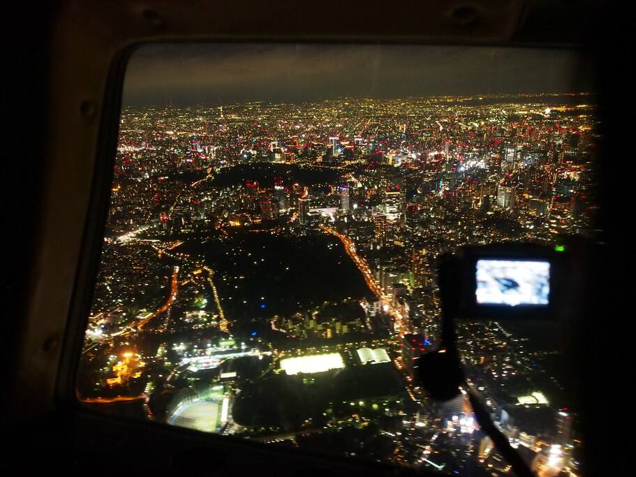 我在东京坐直升飞机看夜景 东京旅游攻略 尽在airbnb爱彼迎