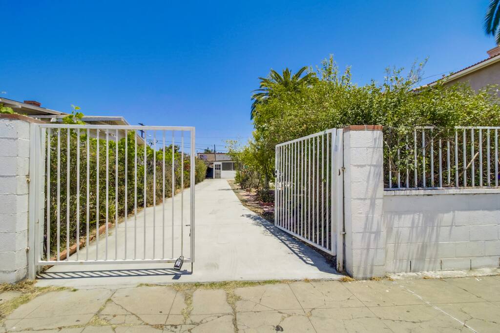 Entrance to your quaint bungalow
