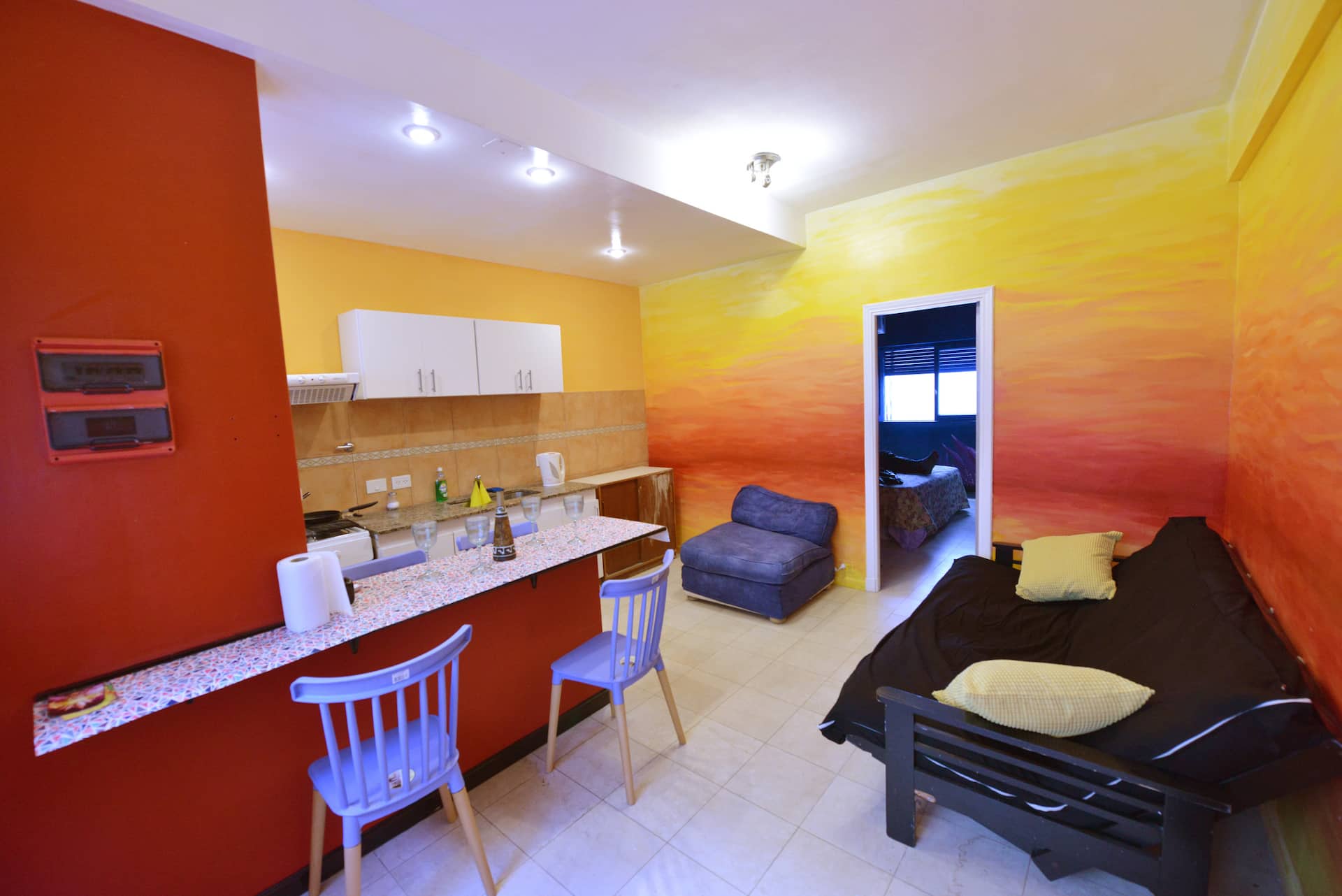 Apartamento mobiliado com 1 quarto em Palermo, MidTown Calm Station
