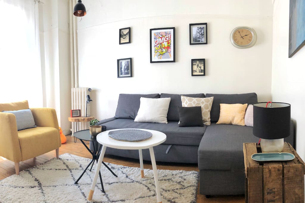 Nouveau canapé lit et décoration (2018) new decoration and sofa bed