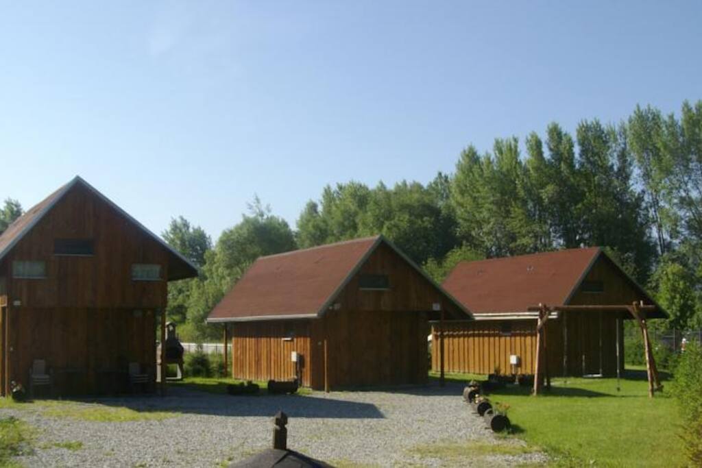 Chalets outdoor view