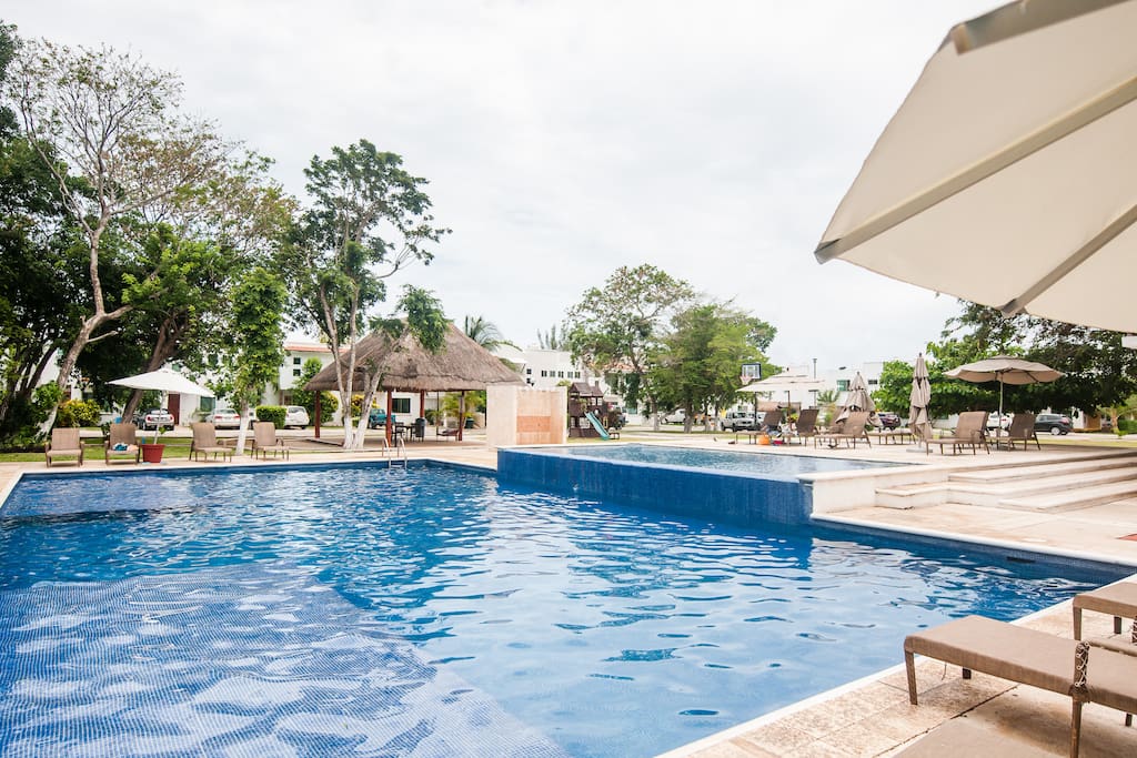 Swimming Pool and Garden area for all ages