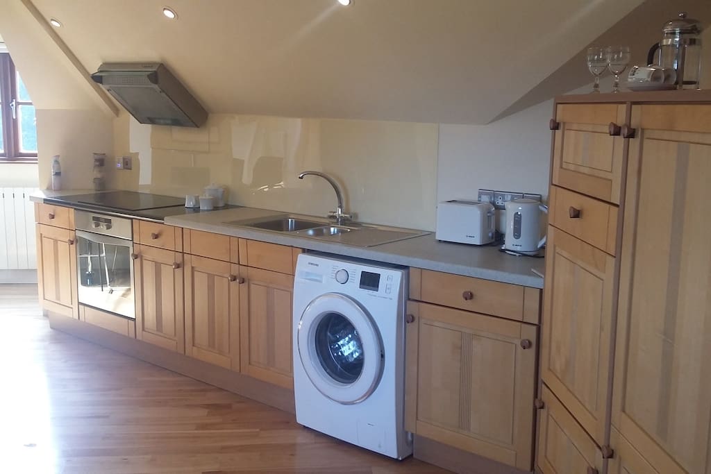 Kitchen with all mod cons