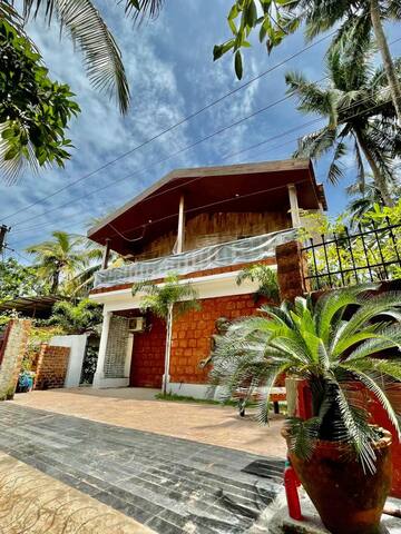 4BHK Lilac Villa with a private pool @ Candolim