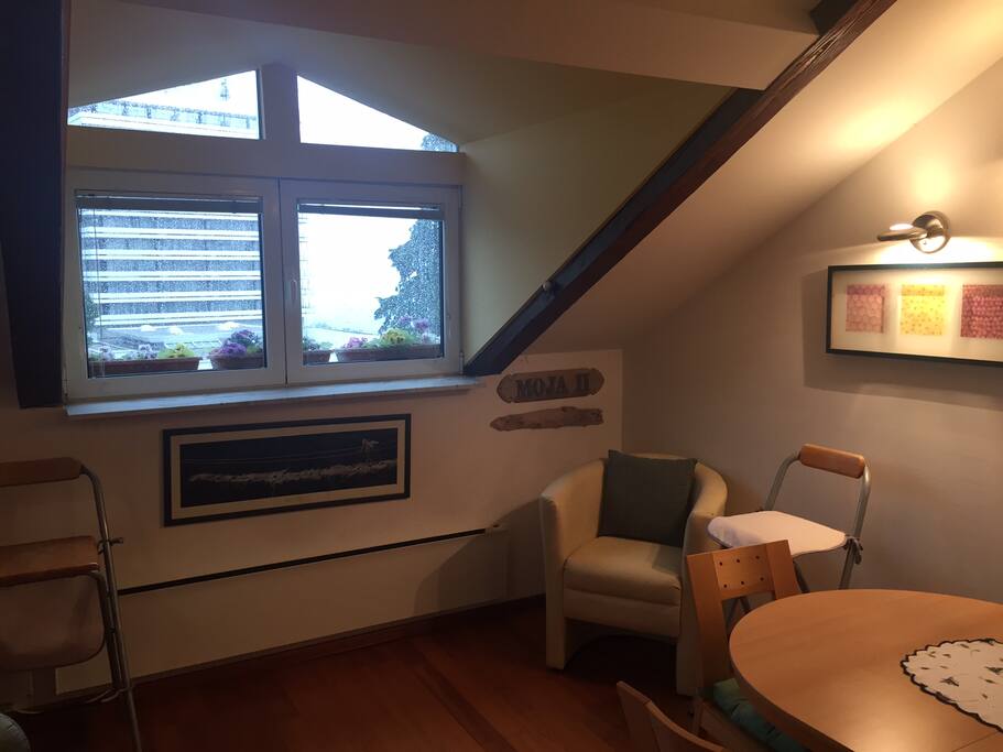 Living room with a view