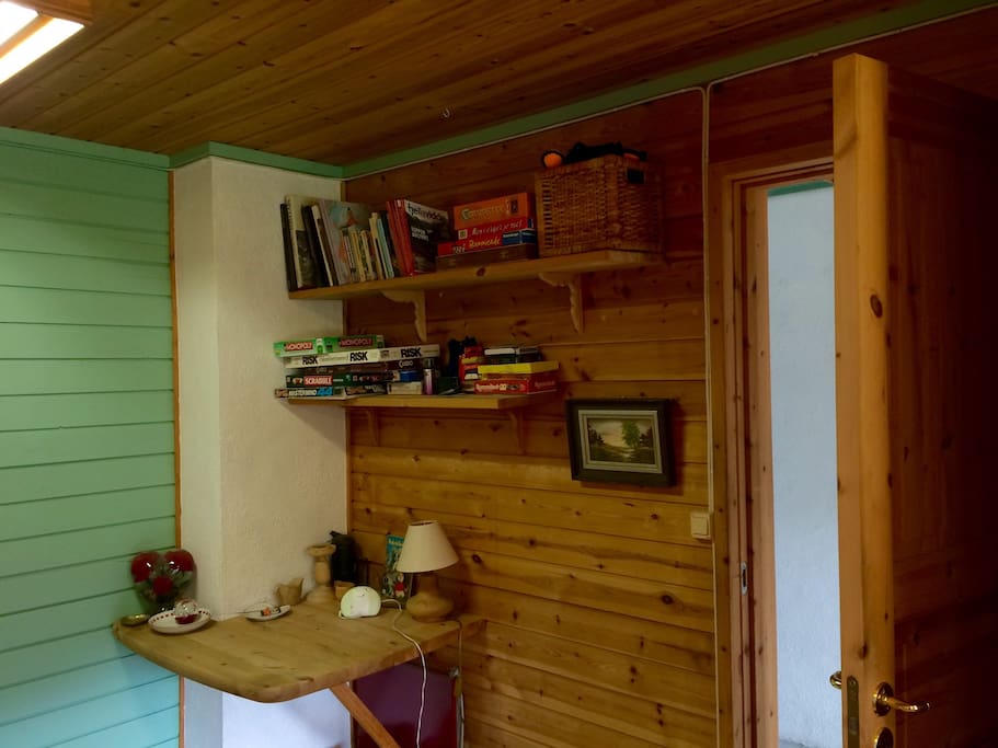 One of the bedrooms. The second room can also be found on Airbnb.