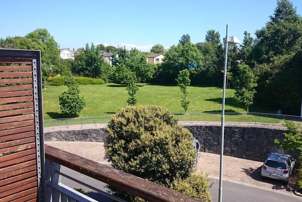 A view of the neighbourhood from our balcony