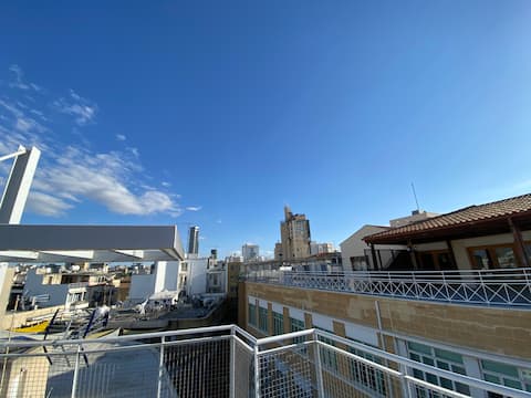Duplex flat with rooftop terrace in the centre
