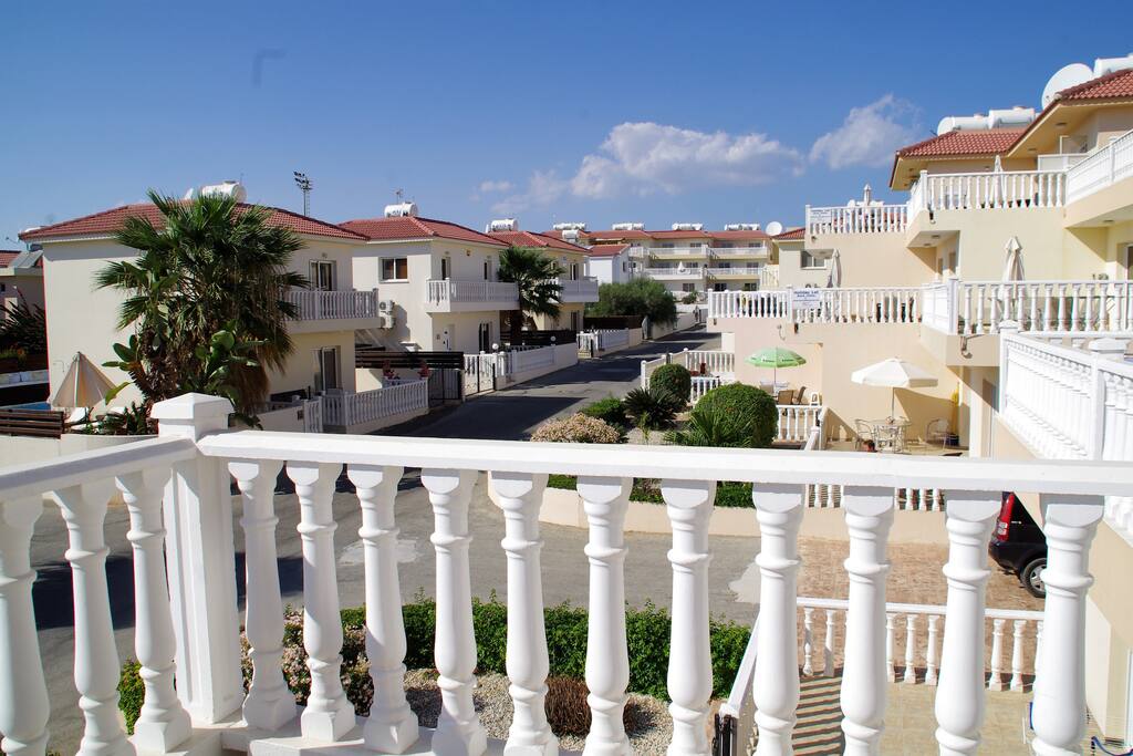 View from terrace