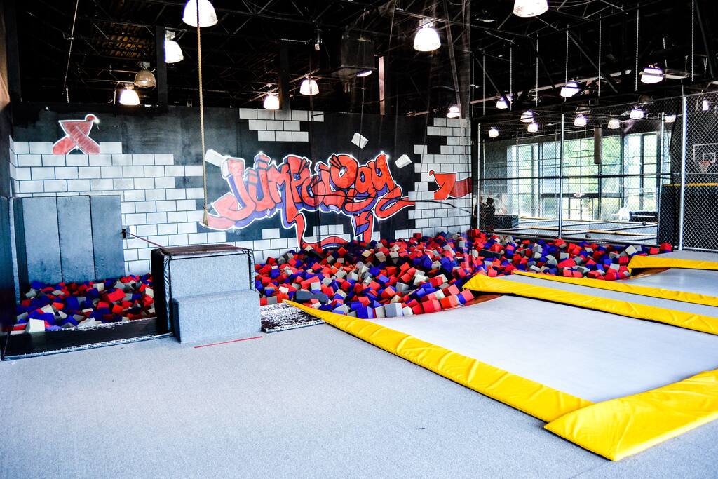 Foam Pits and Slack Line