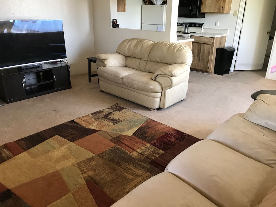 living room / kitchen