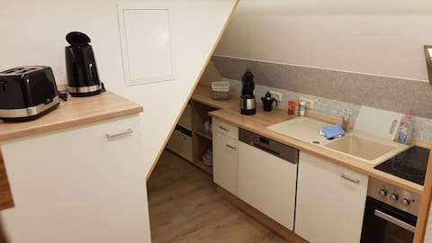 Successful Airbnb property: Small but nice - guest accommodation 2 close to the city in Leipzig