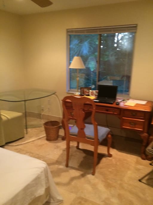 Bedroom 1 (Happy to move laptop if you have your own)