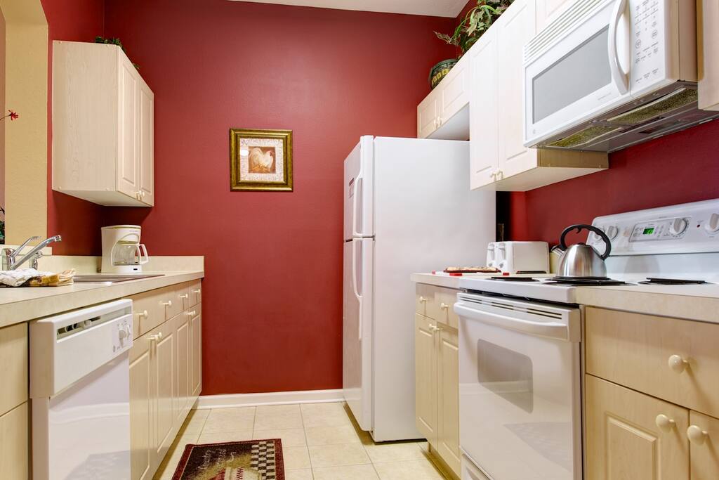 Vacation Condo Kitchen