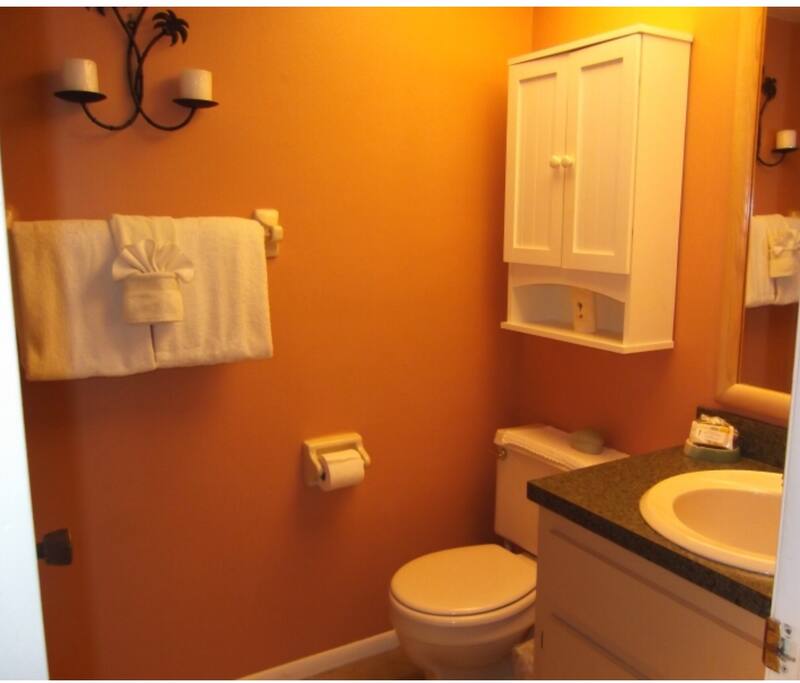 full bath with tub and shower