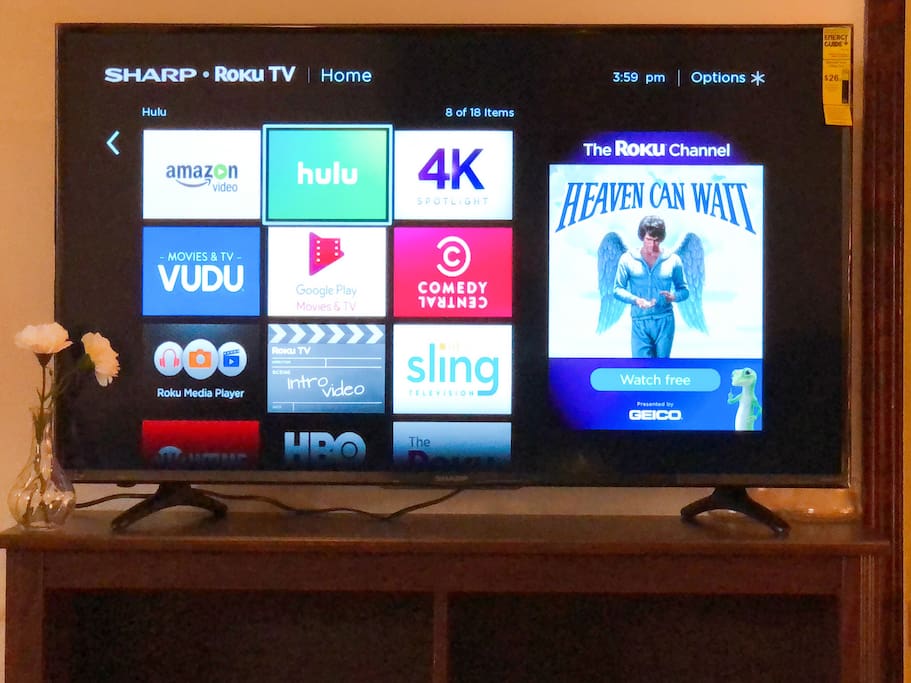 Brand new 50 inch Sharp 4K Smart Tv