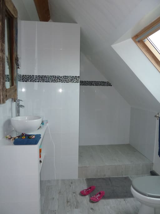 salle d'eau (douche italienne)
