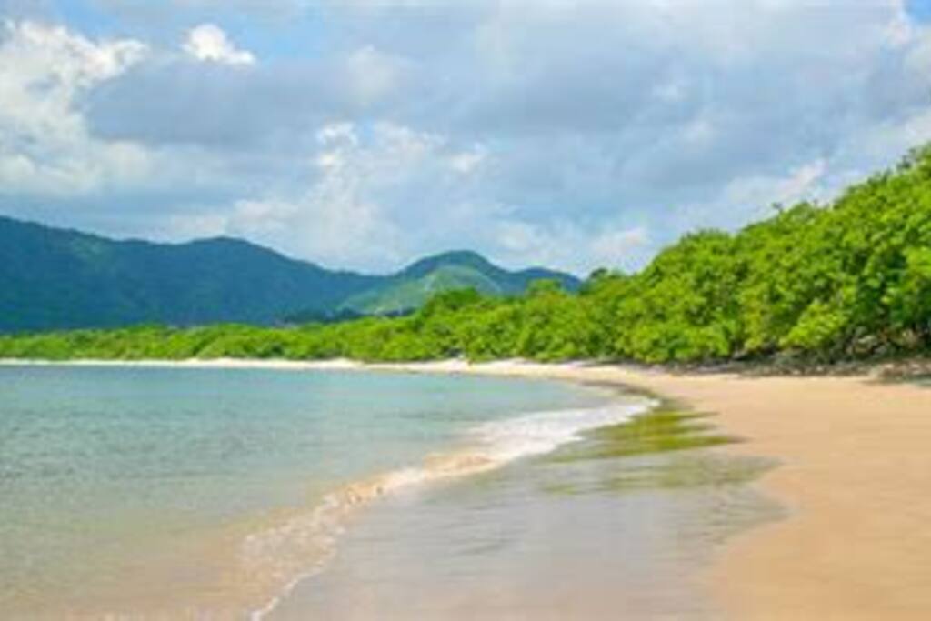 Conchal beach 10 min walking from the house