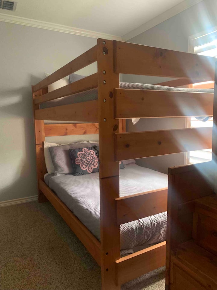 Bedroom 2 - First Floor - Full Bunk Bed - Attached to 1st Floor Bathroom