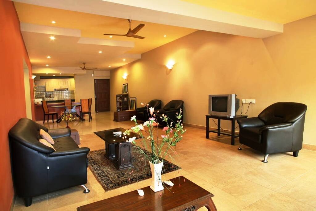 The living room