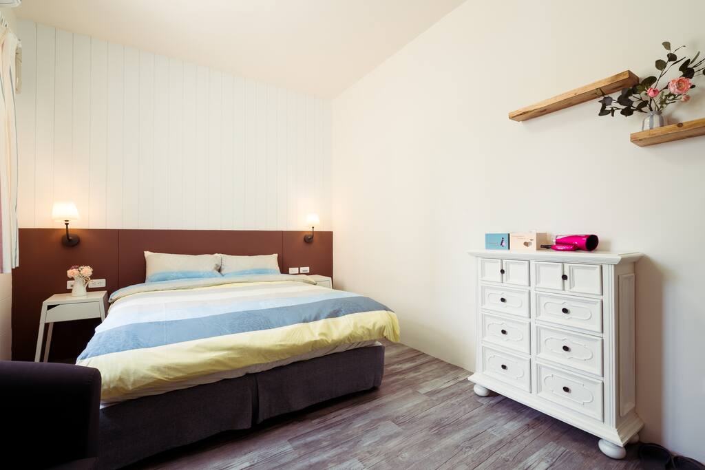 Private room with own bathroom(one double bed).