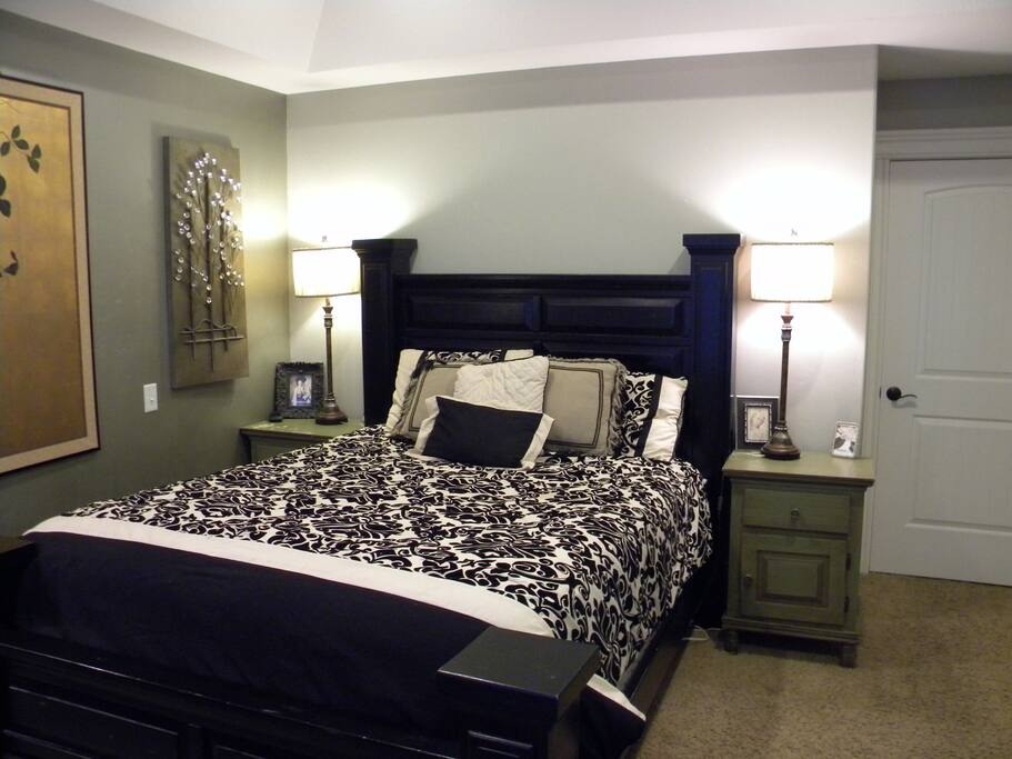 Spacious bedrooms