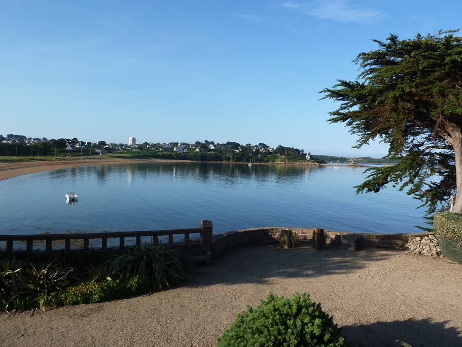 La vue depuis la maison !