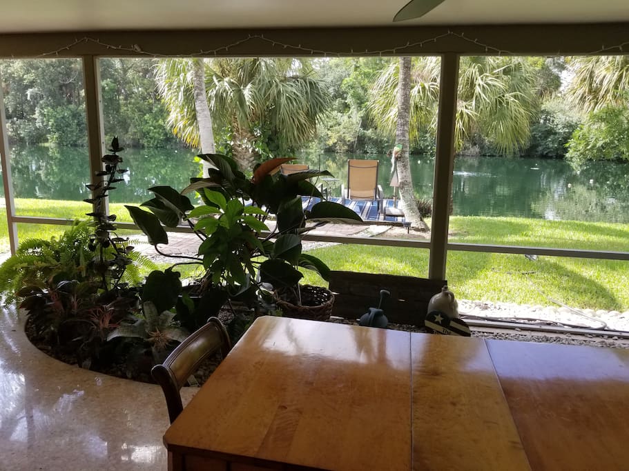 Florida Room view of lake