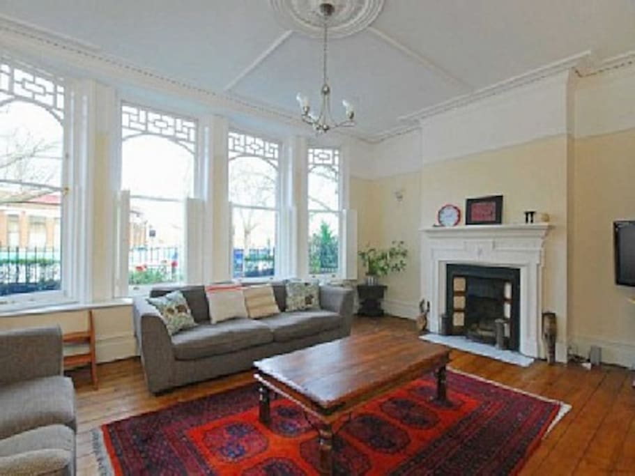 Lounge has door opening onto terrace